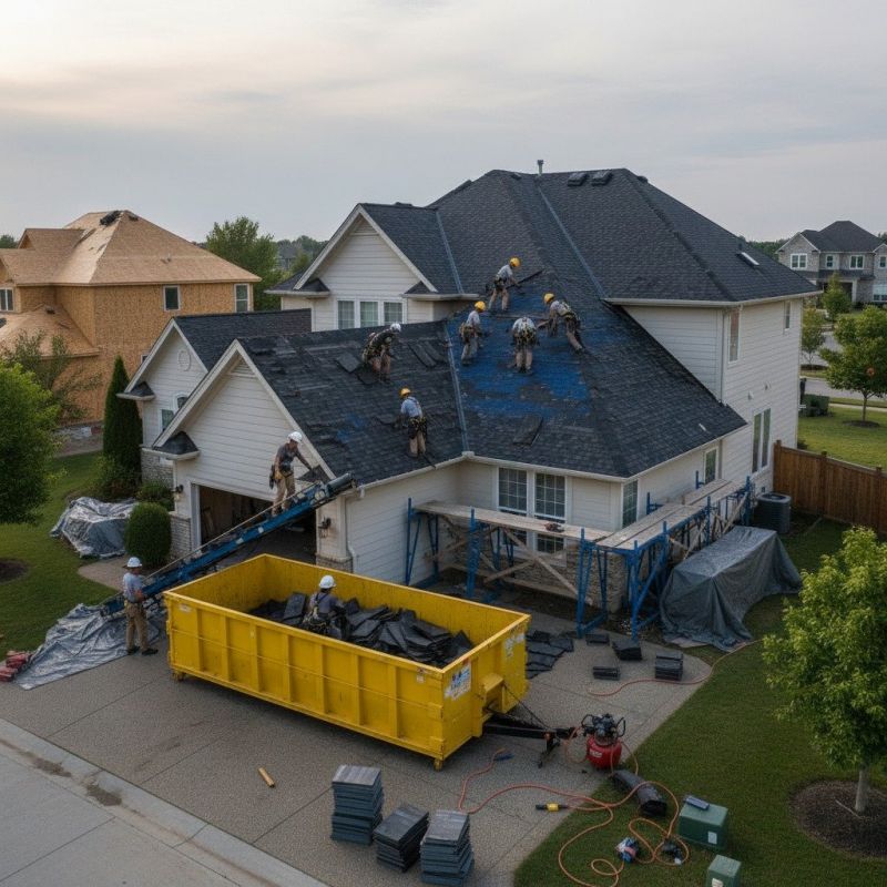 Leaky Roof Replacement in Worcester, MA